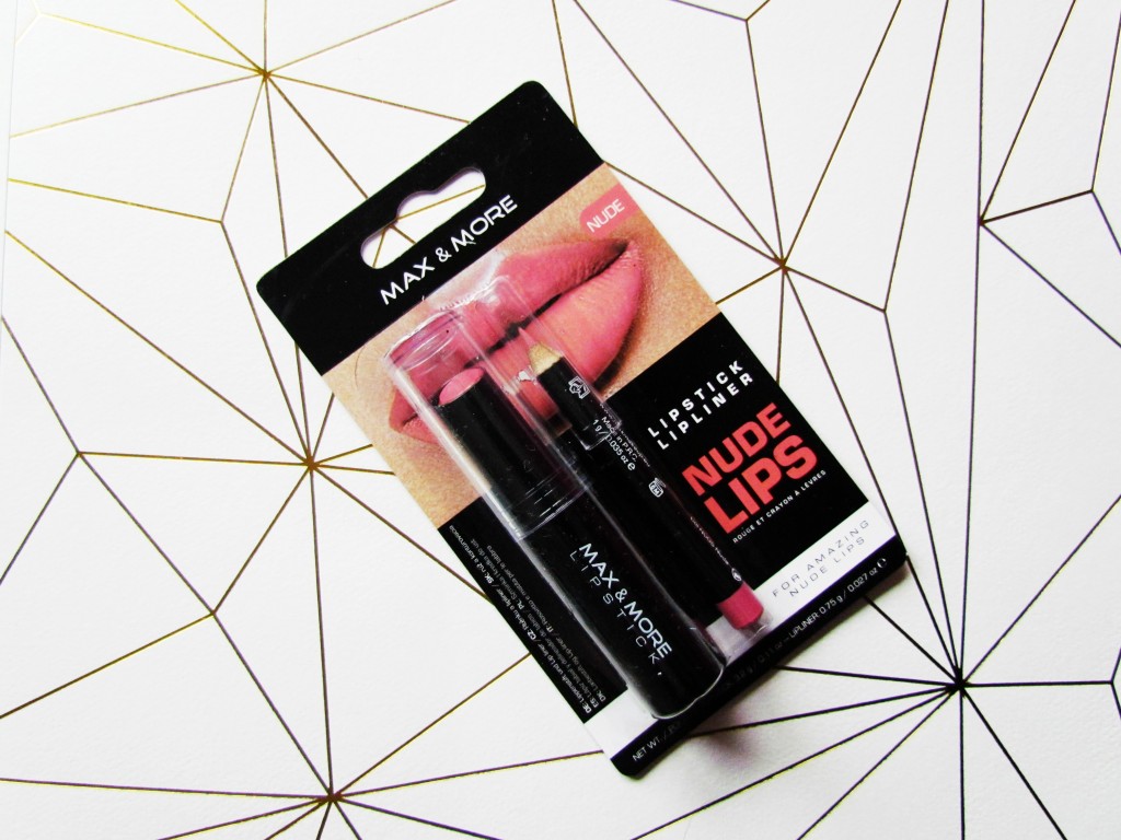 Max & More Nude Lips lipstick en lipliner
