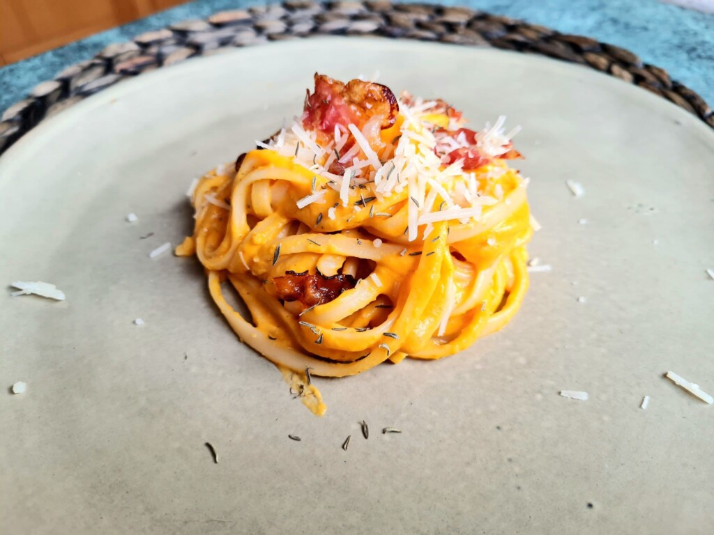 Pasta Zucca recept